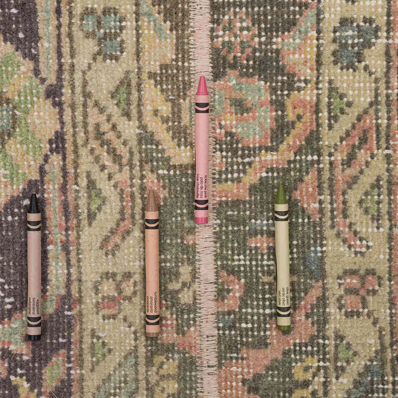 Alfombra Turca Vintage de pasillo - 51 cm x 708 cm - K0071792