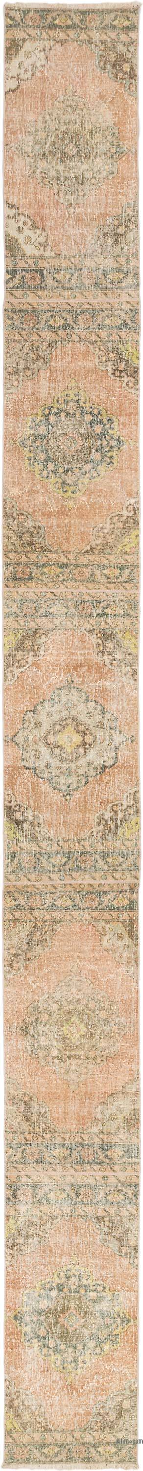 Vintage Turkish Runner Rug - 2' 2" x 23'  (26" x 276")