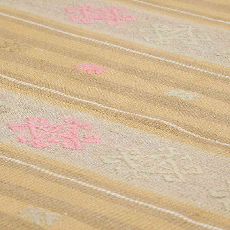 Vintage Turkish Kilim Runner - 2' 3" x 21' 8" (27" x 260") - K0071801