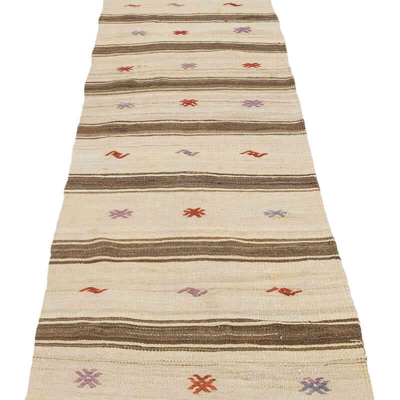 Vintage Turkish Kilim Runner - 2' 1" x 25'  (25" x 300") - K0071802
