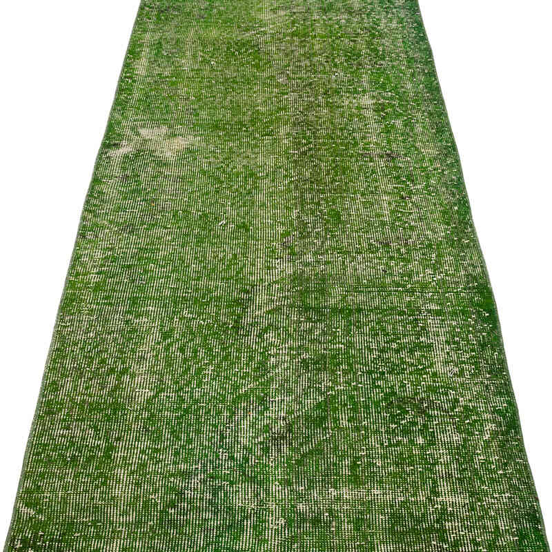 Boyali El Dokuma Vintage Hali Yolluk - 80 cm x 658 cm - K0071820