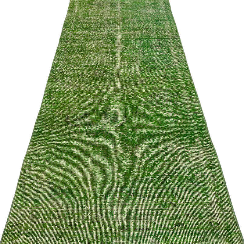 Boyali El Dokuma Vintage Hali Yolluk - 80 cm x 658 cm - K0071820