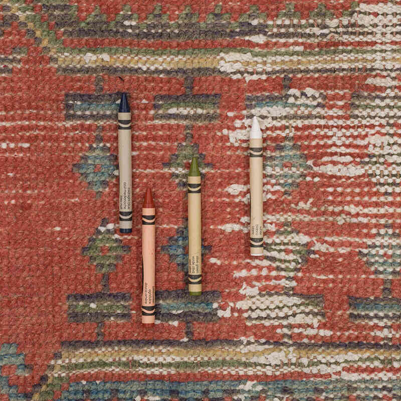Alfombra Turca Vintage De Pasillo - 55 cm x 325 cm - K0071826