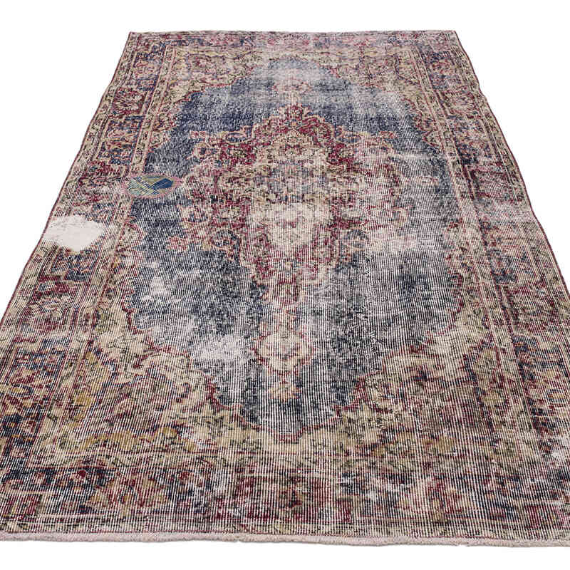Vintage Turkish Hand-Knotted Rug - 3' 9" x 6' 9" (45" x 81") - K0071827