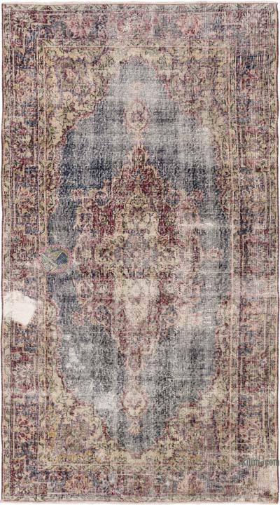 Vintage Turkish Hand-Knotted Rug - 3' 9" x 6' 9" (45" x 81")