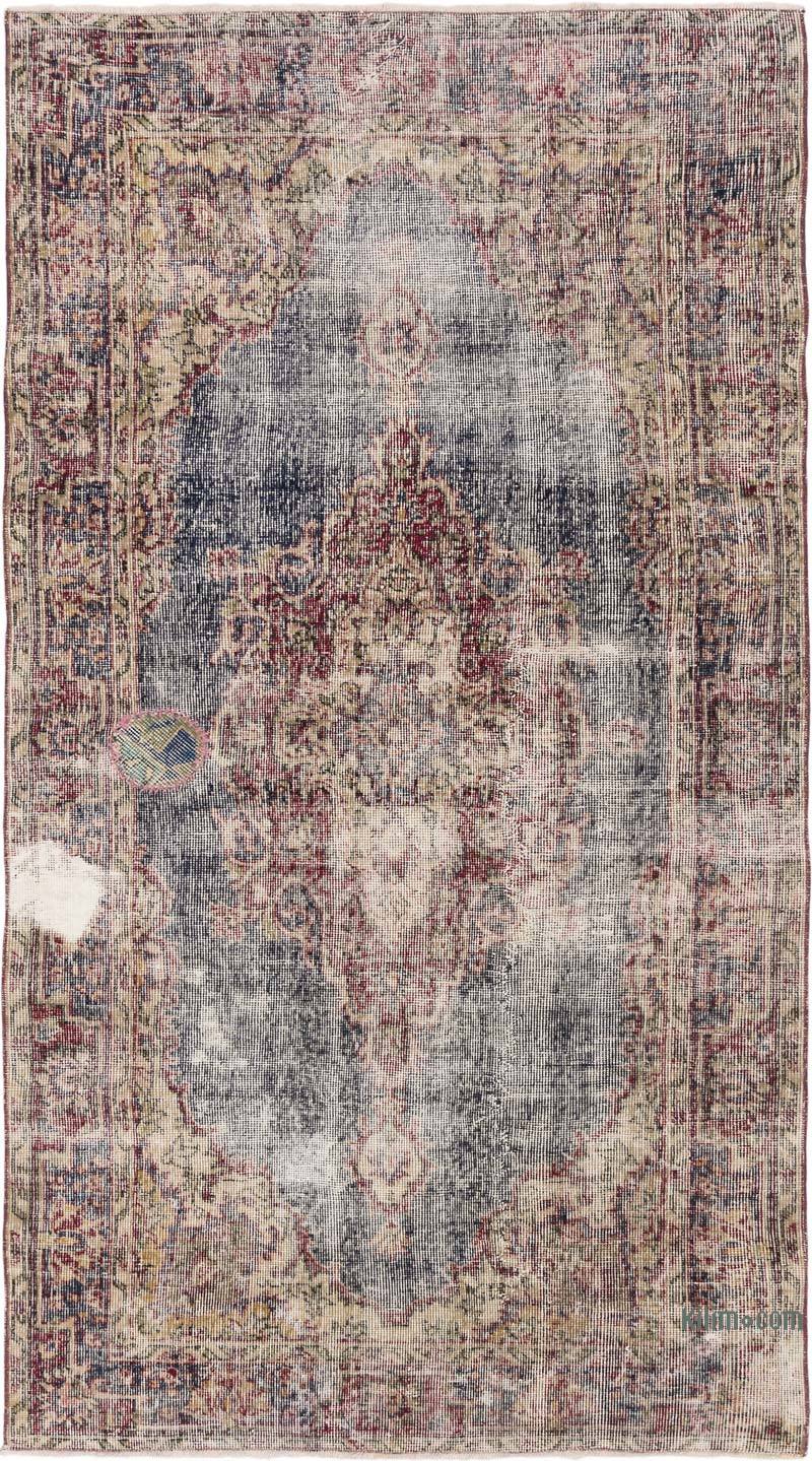 Vintage Turkish Hand-Knotted Rug - 3' 9" x 6' 9" (45" x 81") - K0071827