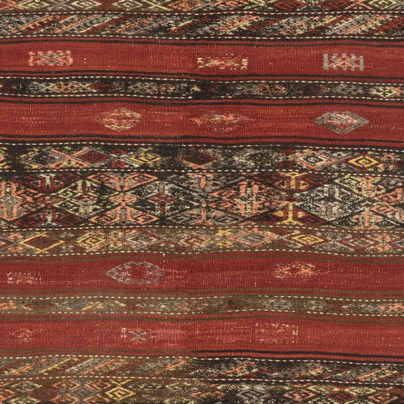 Vintage Sivas Kilim Runner - 4' 2" x 11' 4" (50" x 136") - K0071862