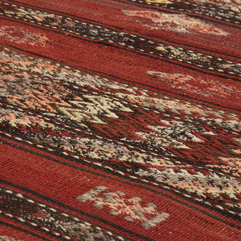 Vintage Sivas Kilim Runner - 4' 2" x 11' 4" (50" x 136") - K0071862