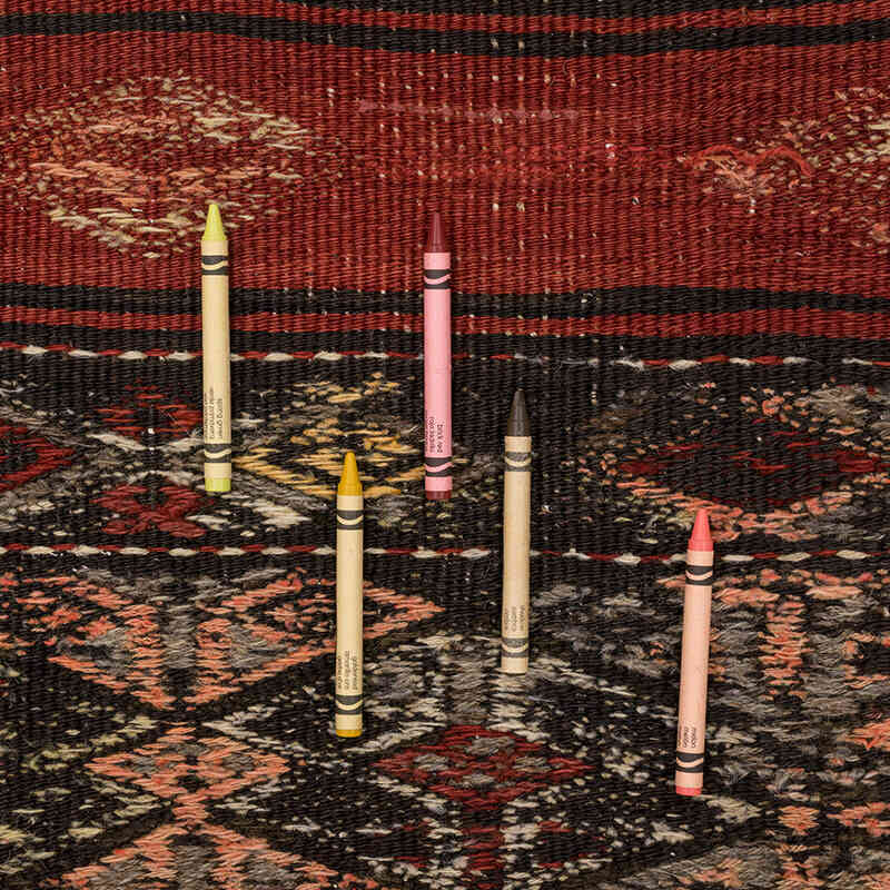 Vintage Sivas Kilim Runner - 4' 2" x 11' 4" (50" x 136") - K0071862