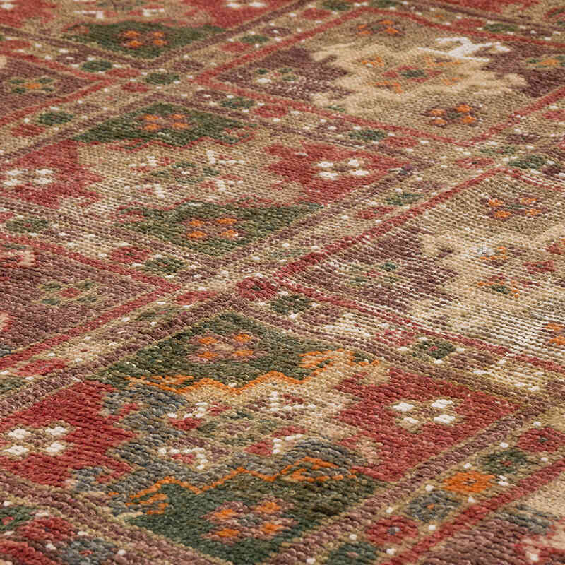Alfombra Vintage Turca Anudada a Mano - 152 cm x 278 cm - K0071867