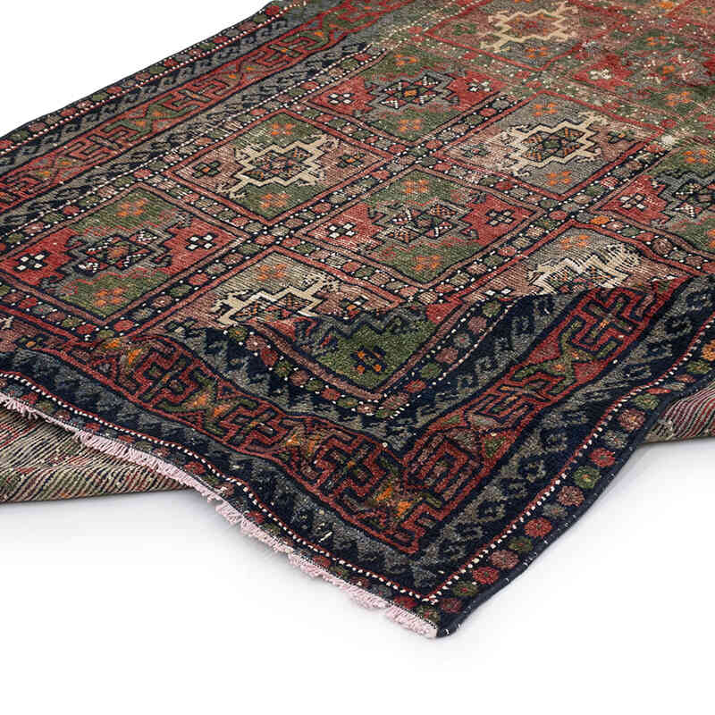 Alfombra Vintage Turca Anudada a Mano - 152 cm x 278 cm - K0071867