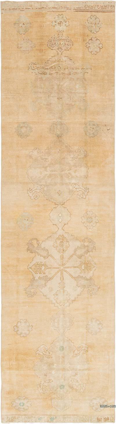 Alfombra Turca Vintage De Pasillo - 91 cm x 331 cm