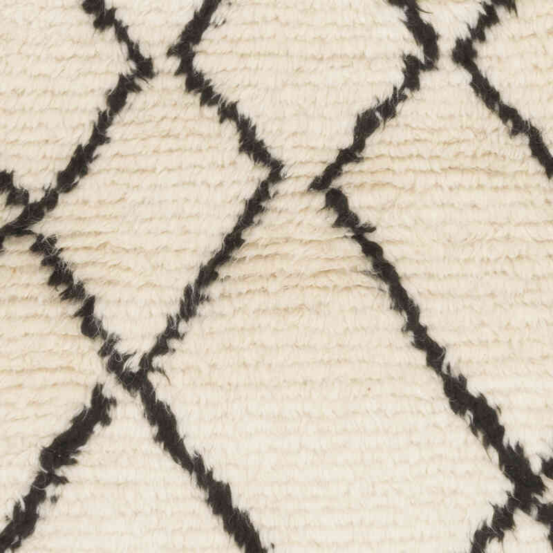 Nuevo  Alfombra 'Tulu' de estilo Marroquí Anudada a Mano - 105 cm x 130 cm - K0071875