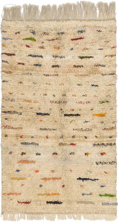 New Turkish Tulu Rug - 3' 11" x 6' 9" (47" x 81")