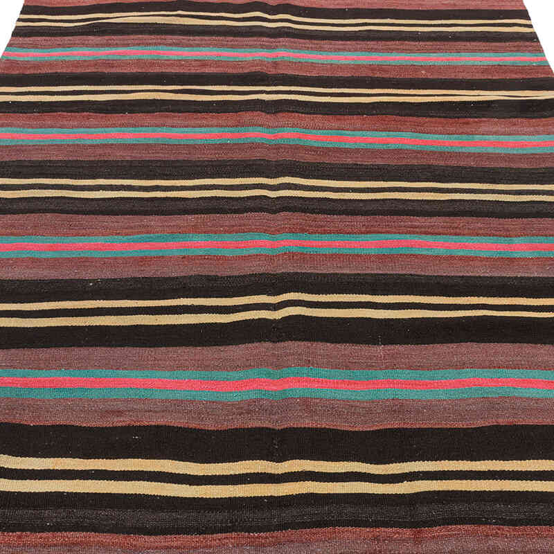 Vintage Manisa Kilim Rug - 5' 2" x 9' 2" (62" x 110") - K0071884