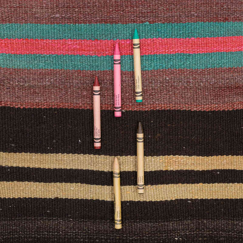 Vintage Manisa Kilim Rug - 5' 2" x 9' 2" (62" x 110") - K0071884