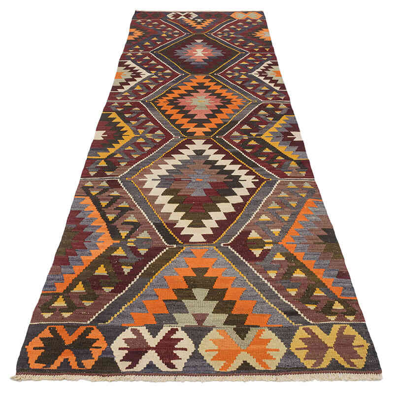 Vintage Balıkesir Kilimi - 86 cm x 295 cm - K0071889