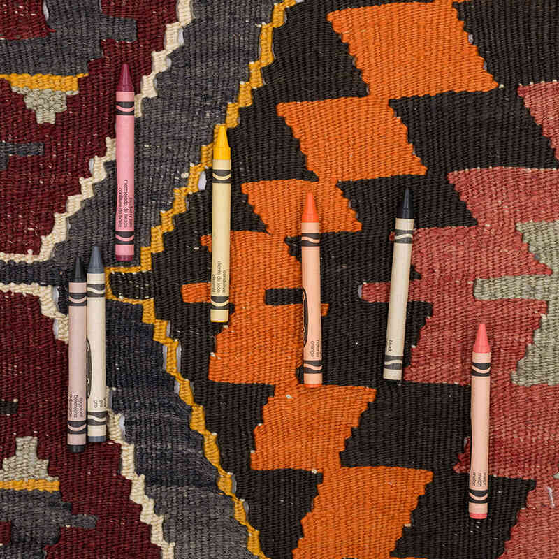Vintage Balıkesir Kilimi - 86 cm x 295 cm - K0071889