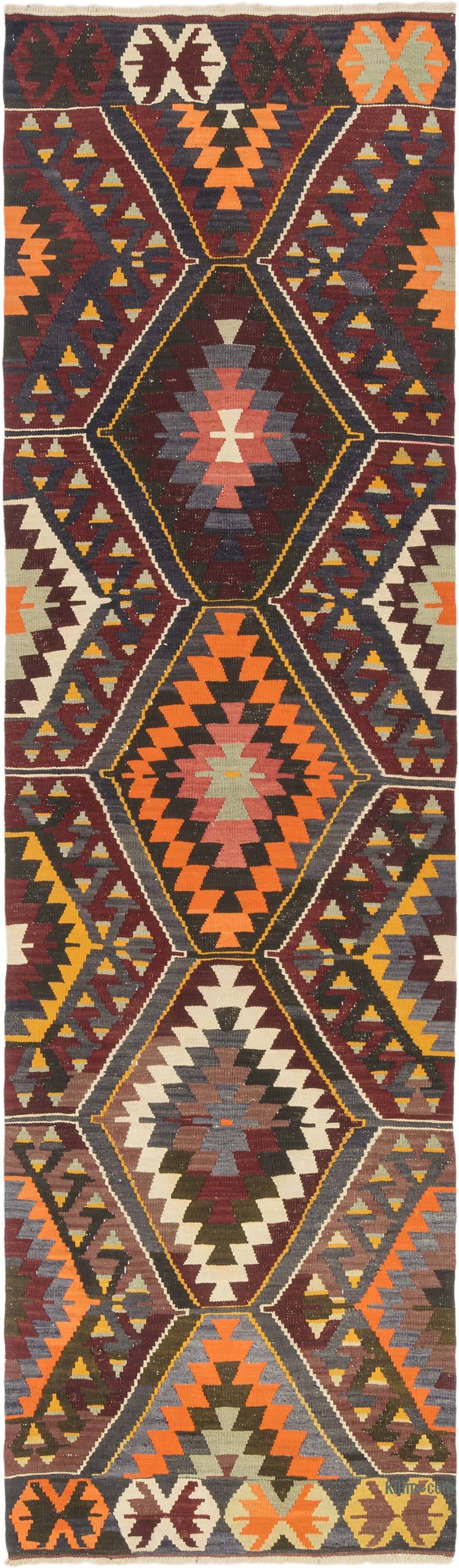 Vintage Balıkesir Kilimi - 86 cm x 295 cm - K0071889