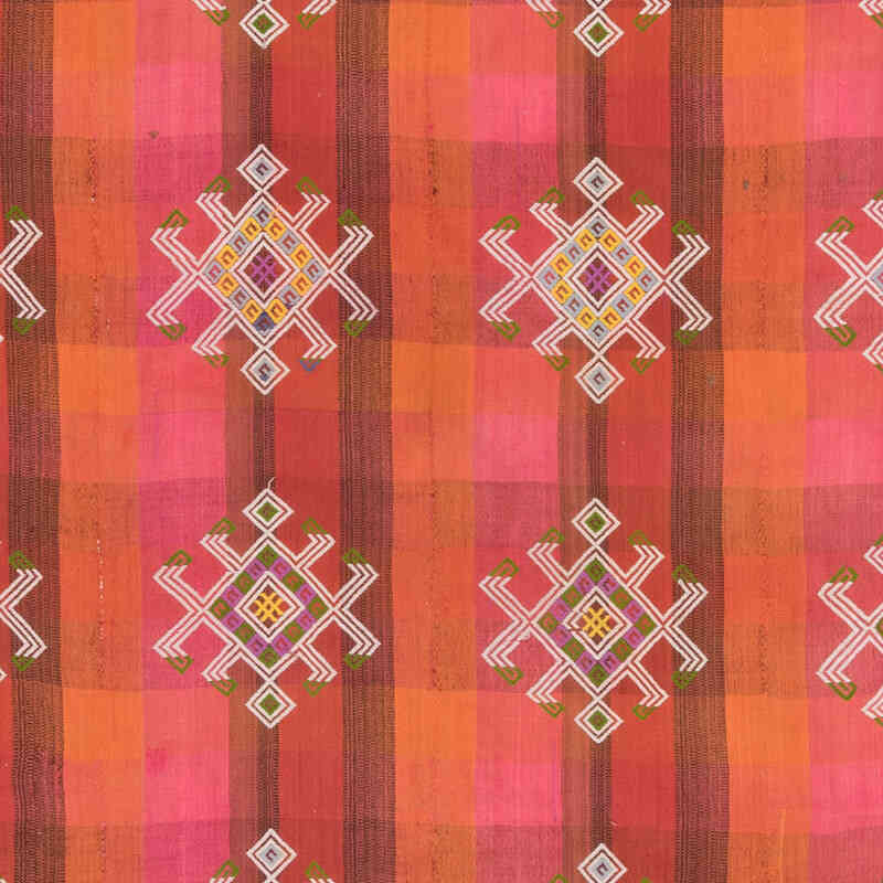Vintage Anatolian Flatweave - 6' 3" x 12' 6" (75" x 150") - K0071896