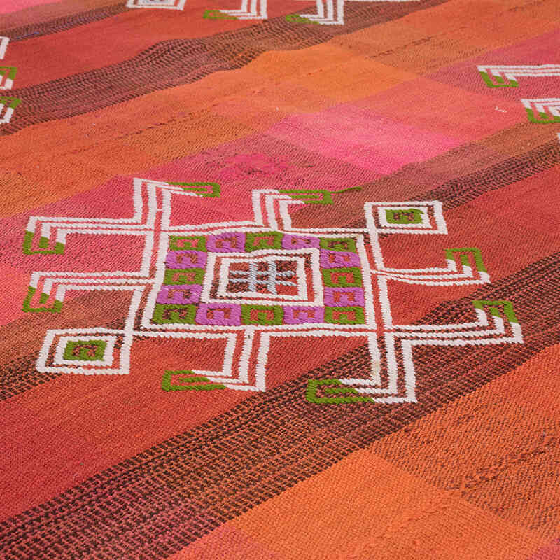 Vintage Anatolian Flatweave - 6' 3" x 12' 6" (75" x 150") - K0071896
