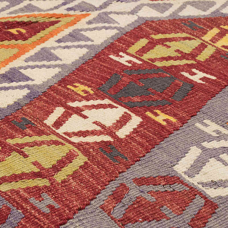 Vintage Bayburt Kilim Rug - 4' 11" x 11' 1" (59" x 133") - K0071905