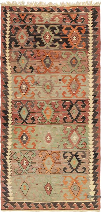 El Dokuma Vintage Halı - 164 cm x 344 cm
