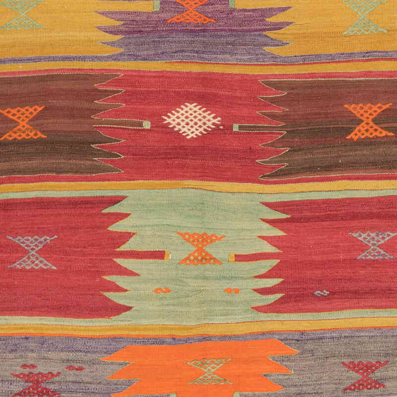 Vintage Sivas Kilim Rug - 4' 9" x 14'  (57" x 168") - K0071911