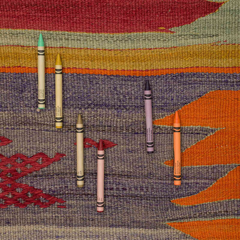 Vintage Sivas Kilim Rug - 4' 9" x 14'  (57" x 168") - K0071911