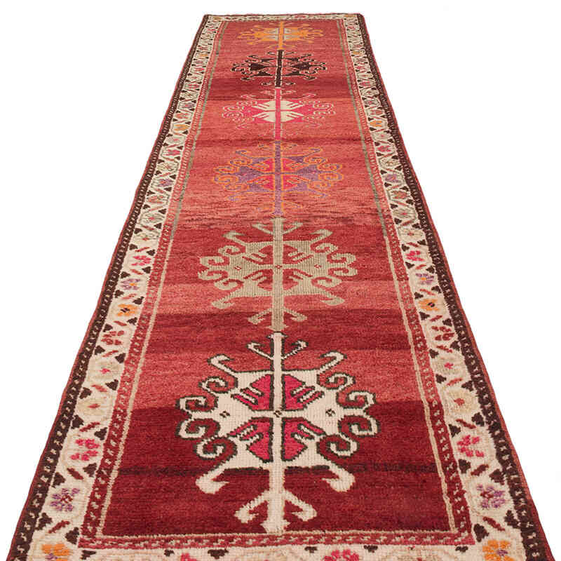 Vintage Anadolu Yolluk - 88 cm x 371 cm - K0071920