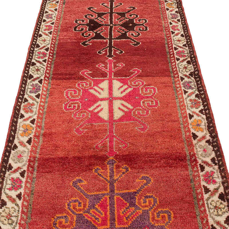 Vintage Anadolu Yolluk - 88 cm x 371 cm - K0071920
