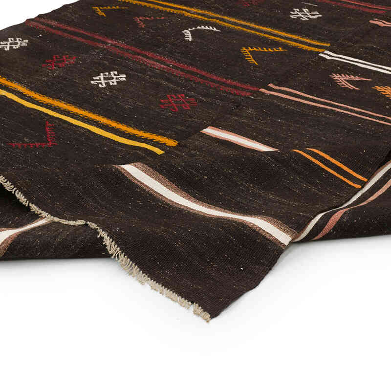 Alfombra Vintage Anatolian Kilim - 215 cm x 381 cm - K0071923