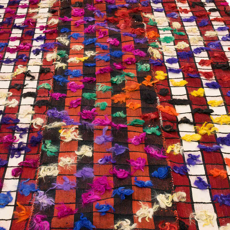 Vintage Anatolian Flatweave - 4' 7" x 13' 6" (55" x 162") - K0071926