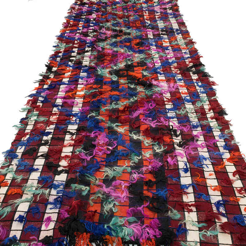 Vintage Anatolian Flatweave - 4' 4" x 11' 11" (52" x 143") - K0071927
