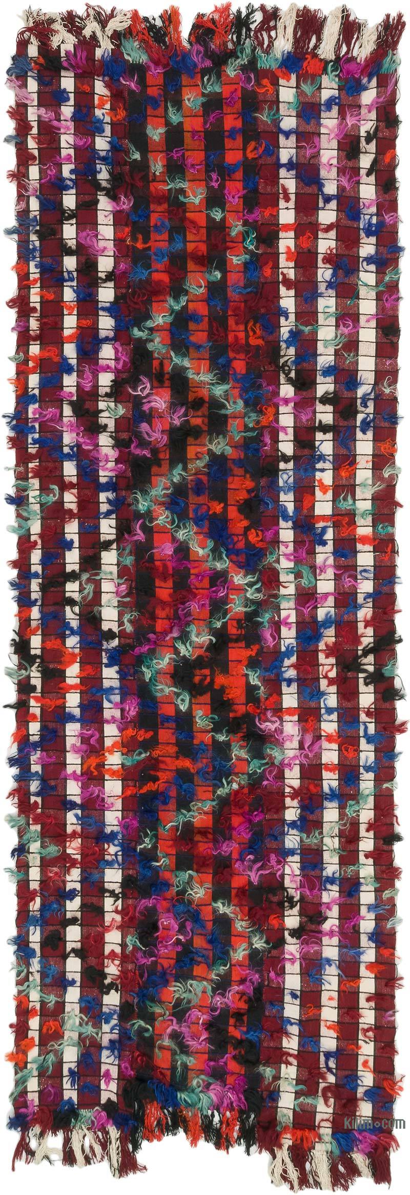 Vintage Anatolian Flatweave - 4' 4" x 11' 11" (52" x 143") - K0071927