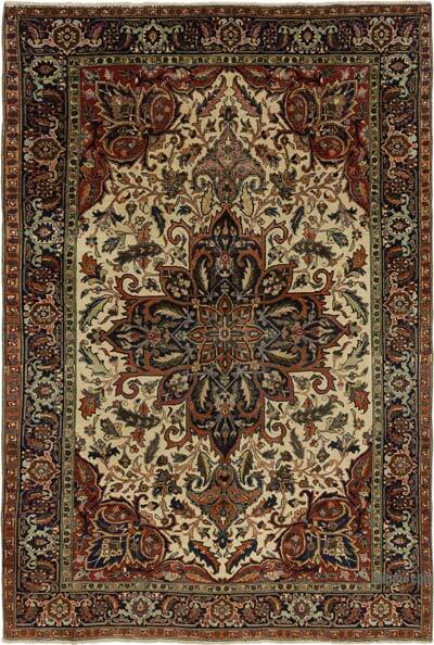 El Dokuma Vintage Hali - 198 cm x 294 cm