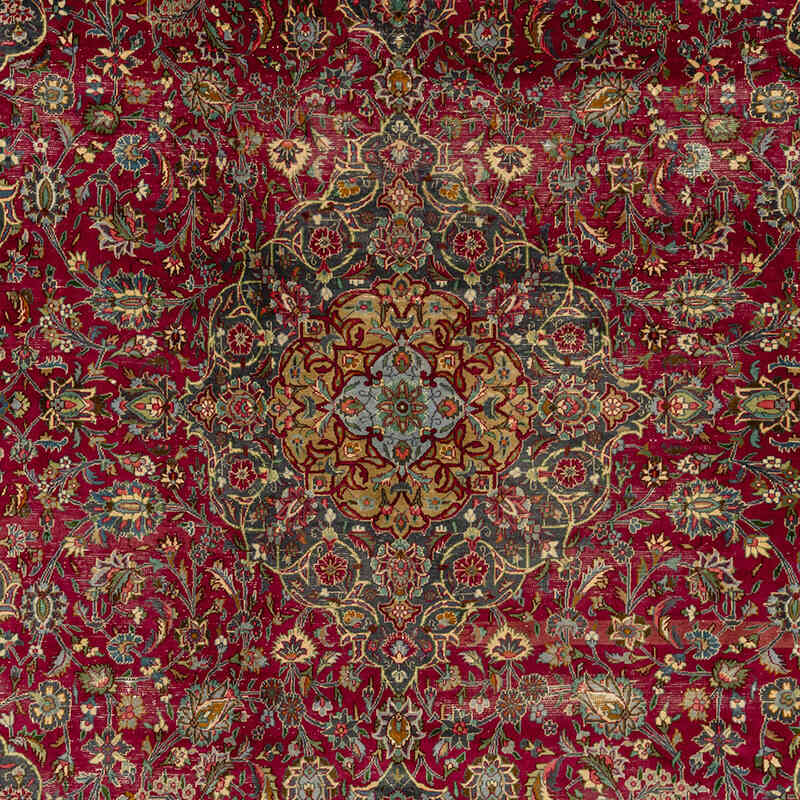 Alfombra Oriental Vintage Anudada a Mano - 295 cm x 381 cm - K0071944