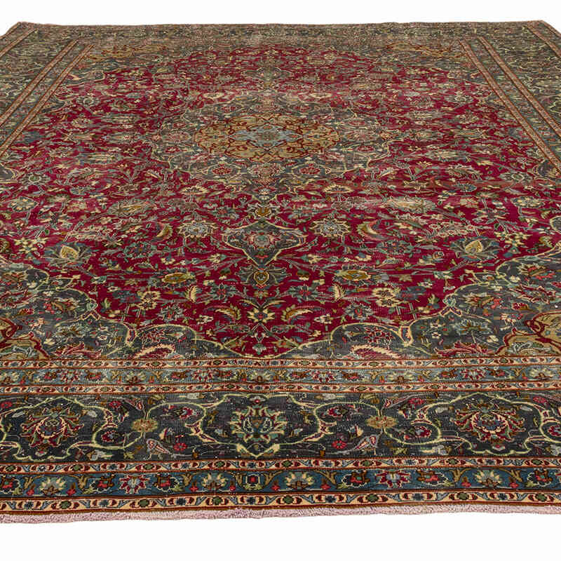 Alfombra Oriental Vintage Anudada a Mano - 295 cm x 381 cm - K0071944
