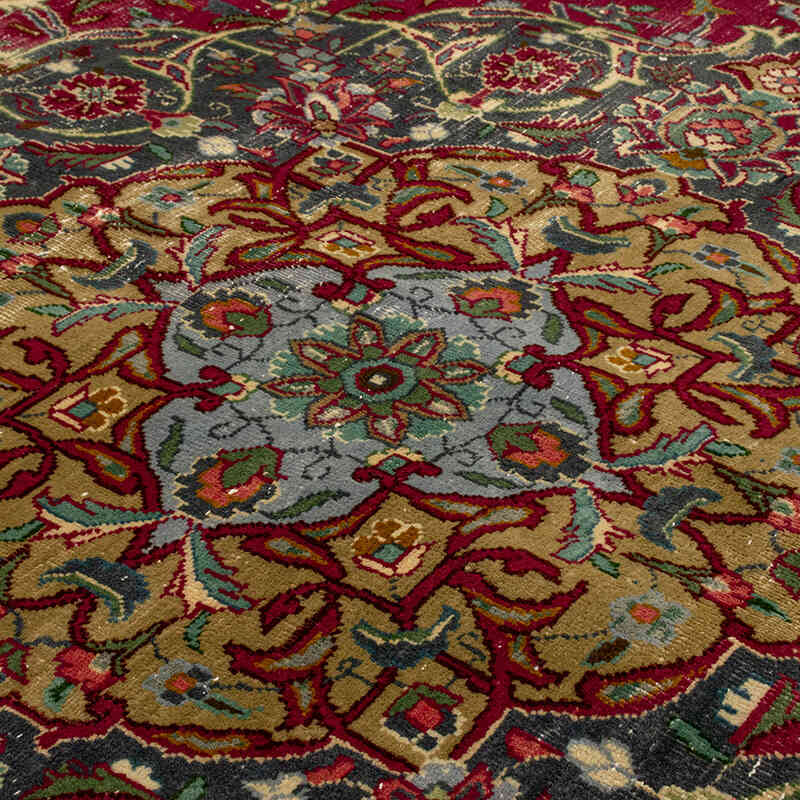 Alfombra Oriental Vintage Anudada a Mano - 295 cm x 381 cm - K0071944
