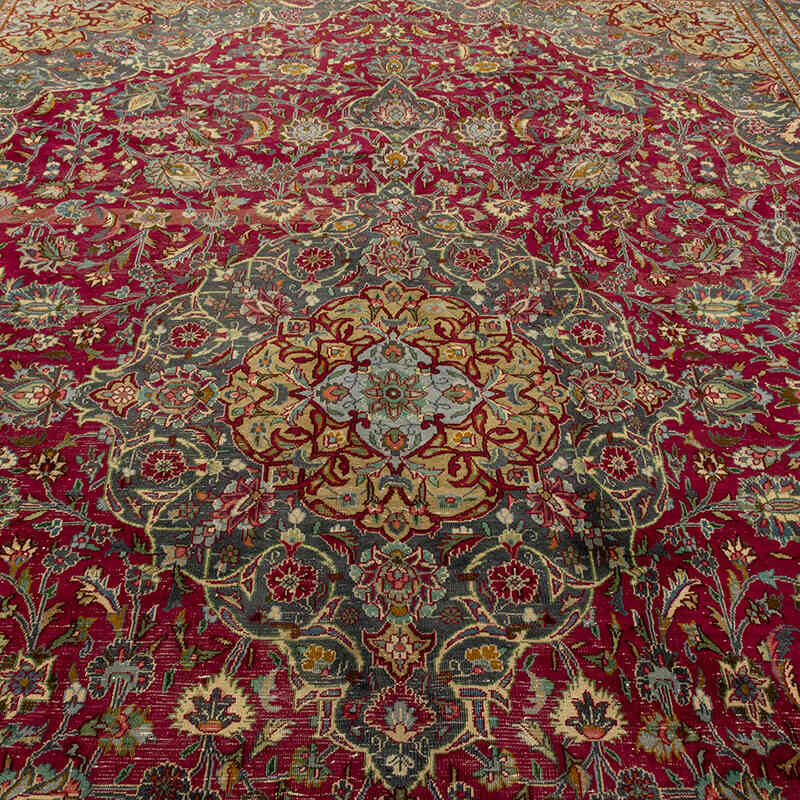 Alfombra Oriental Vintage Anudada a Mano - 295 cm x 381 cm - K0071944