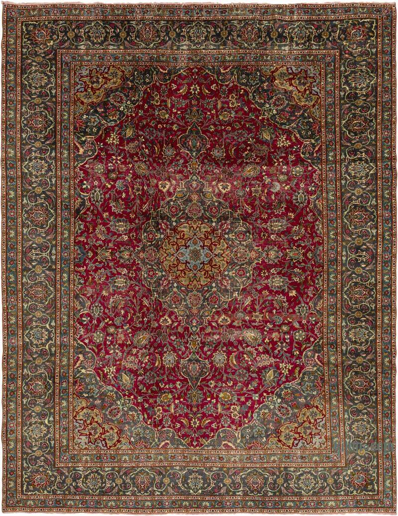 Alfombra Oriental Vintage Anudada a Mano - 295 cm x 381 cm - K0071944