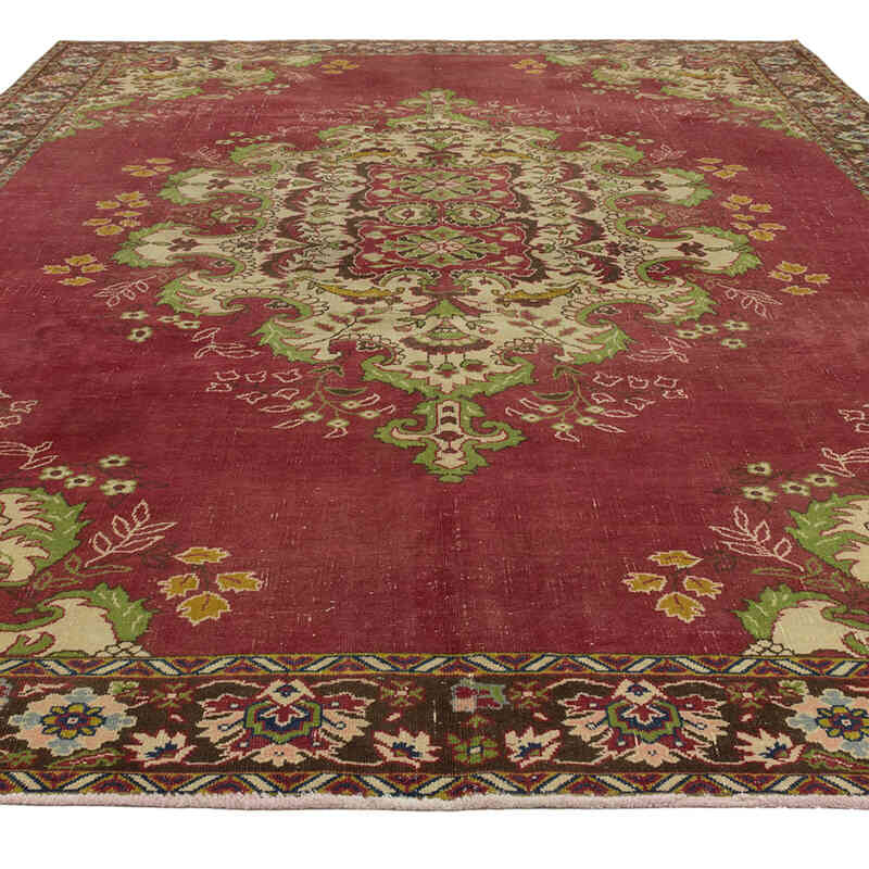 Vintage Hand-Knotted Oriental Rug - 9' 9" x 13'  (117" x 156") - K0071945