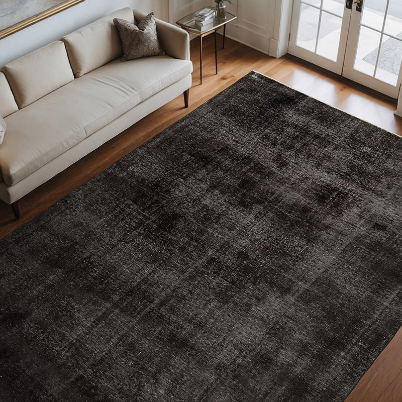 Over-dyed Vintage Hand-Knotted Oriental Rug - 8'  x 10' 11" (96" x 131") - K0071950