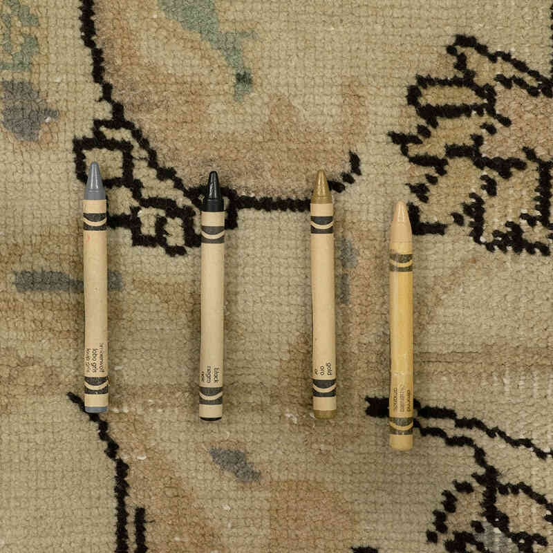 El Dokuma Vintage Halı - 200 cm x 295 cm - K0071955