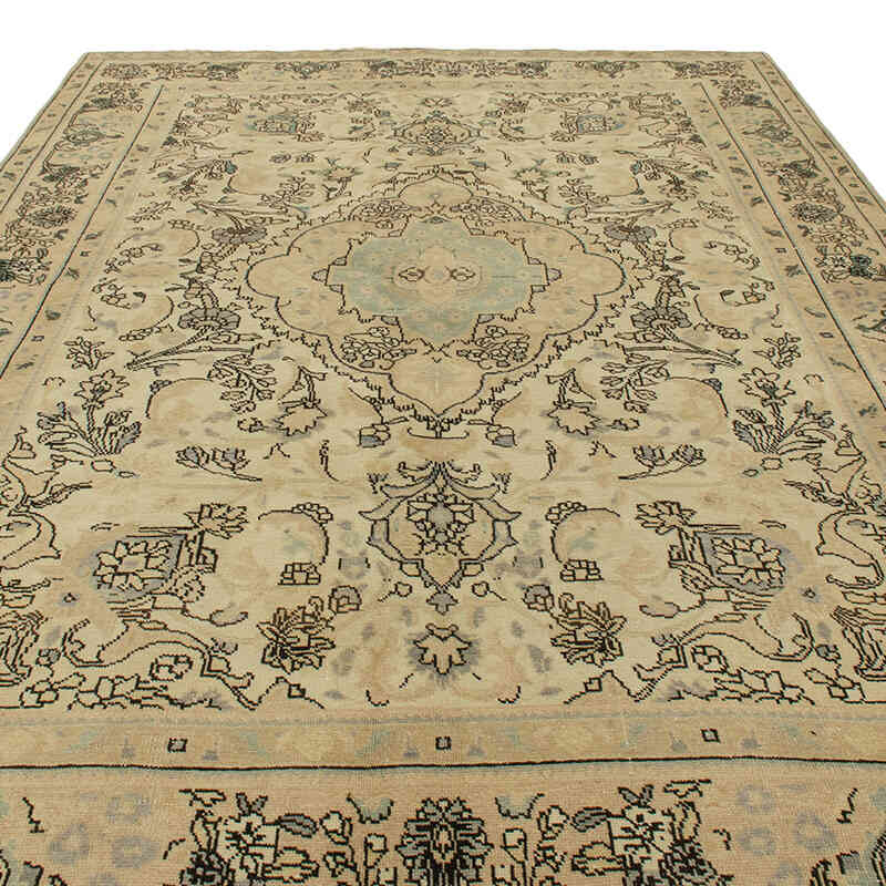 El Dokuma Vintage Halı - 200 cm x 295 cm - K0071955