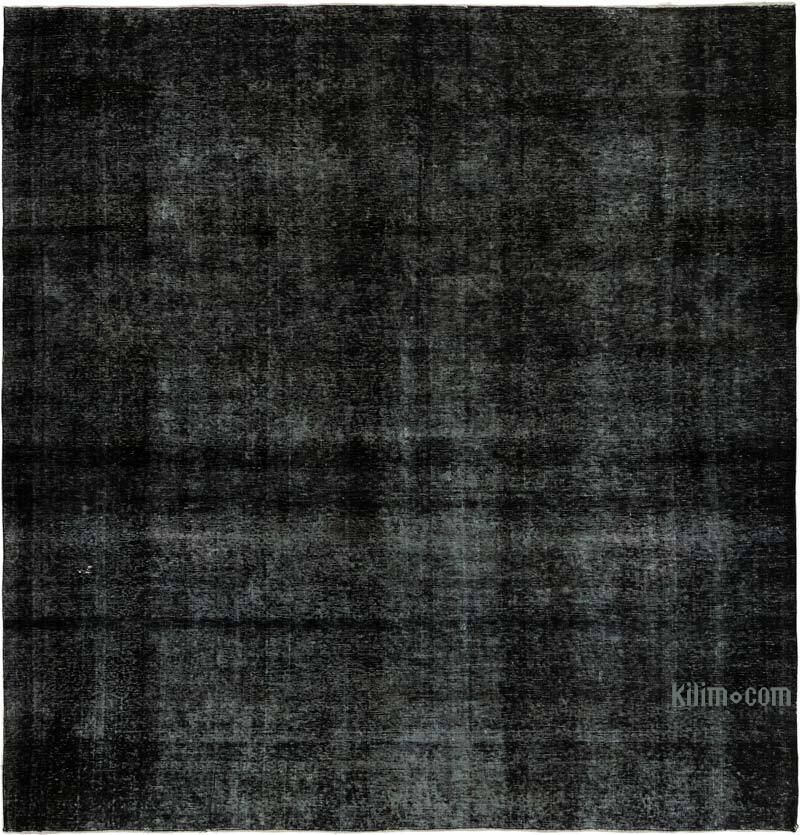 Over-dyed Vintage Hand-Knotted Oriental Rug - 10' 4" x 10'  (124" x 120") - K0071956