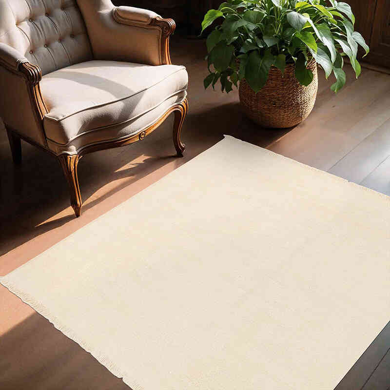 New Turkish Kilim Rug - 4' 7" x 4' 3" (55" x 51") - K0071959