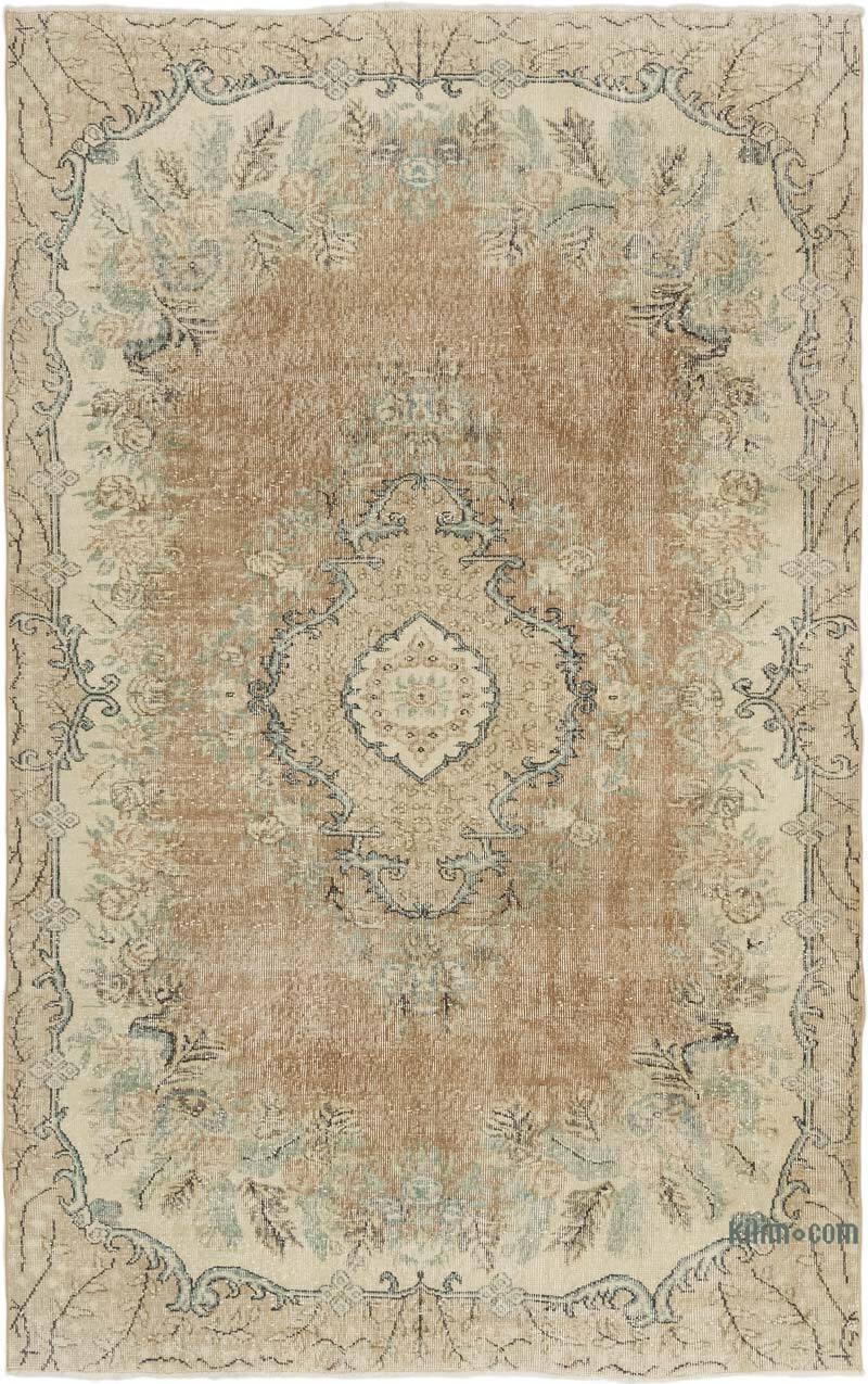 El Dokuma Vintage Halı - 175 cm x 277 cm - K0071974
