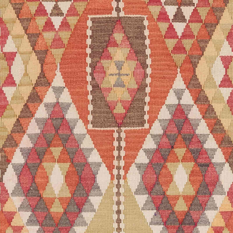 Alfombra Kilim Tribal Vintage - 84 cm x 384 cm - K0071980