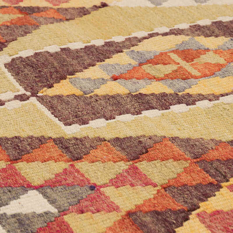 Alfombra Kilim Tribal Vintage - 84 cm x 384 cm - K0071980